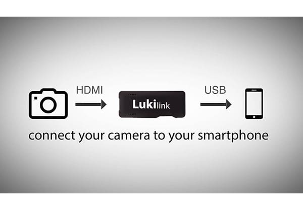 Alguien en los despachos de Atomos (Ninja, Shogun, Sumo, etc...) debe estar muy preocupado... LukiLink permite convertir la señal de vídeo con entrada HDMI  y salida USB para ser reproducida y grabada en tu smartphone.
